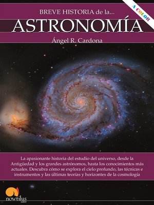 cover image of Breve historia de la astronomía N.E. color